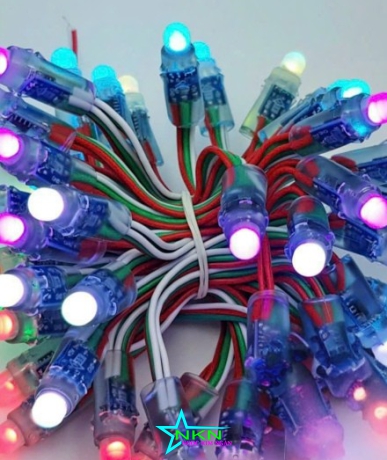 Led full màu 8li ( đế 12) – IC 8206 Tự chạy